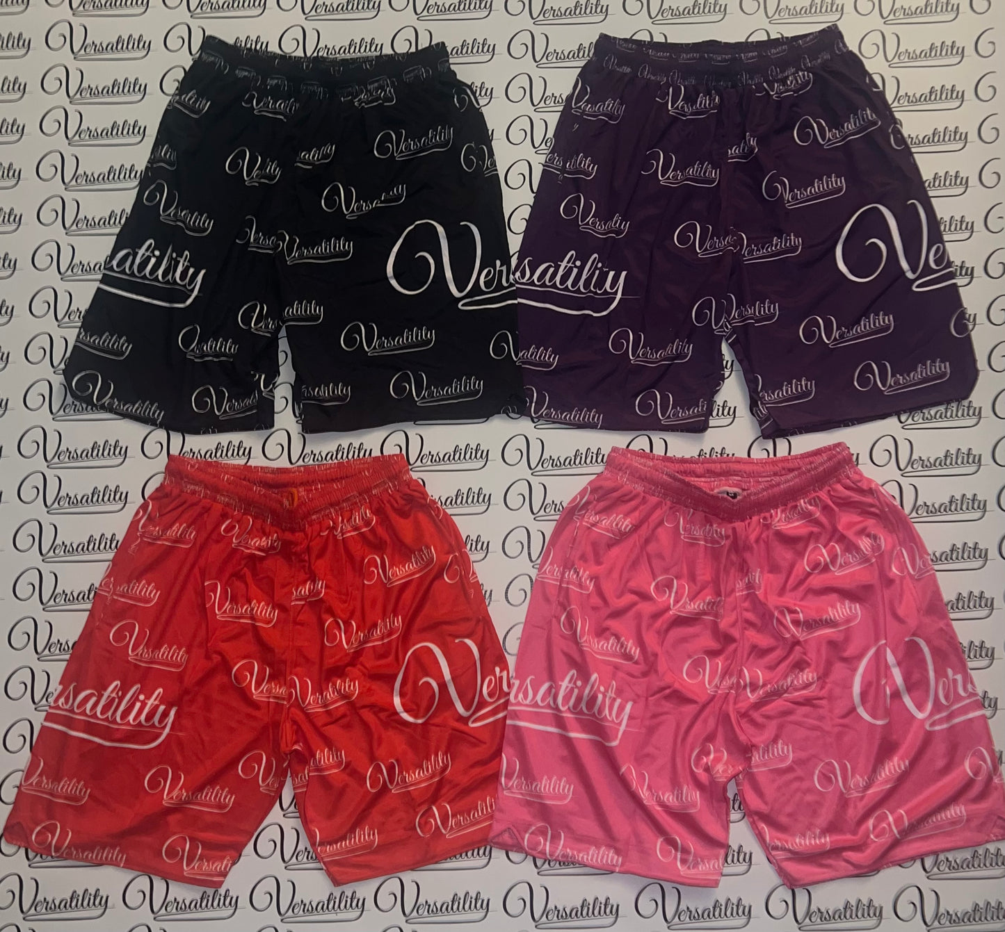 Versatility “ALL-OVER” Shorts (PURPLE)