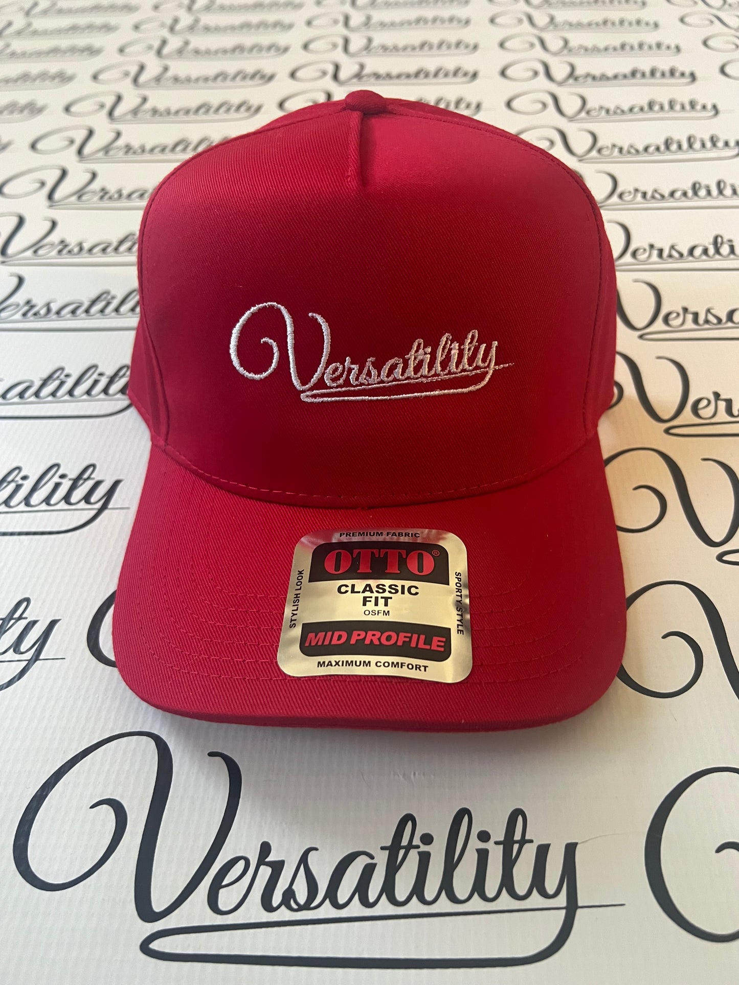 Versatility Dad Hat (RED)