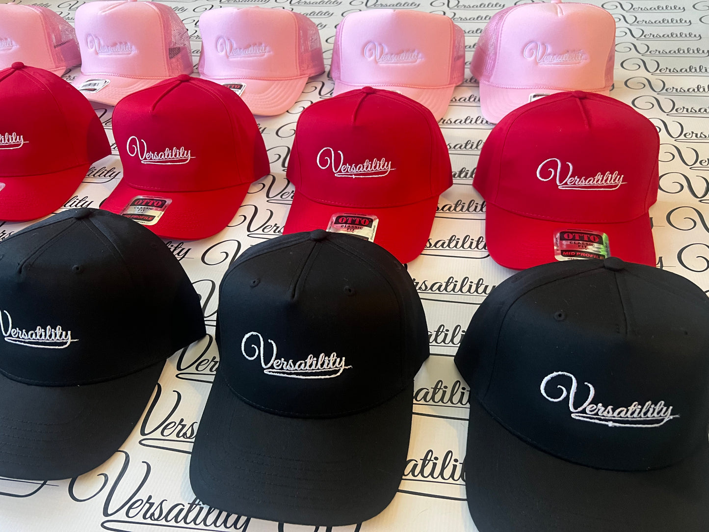 Versatility Dad Hat (RED)