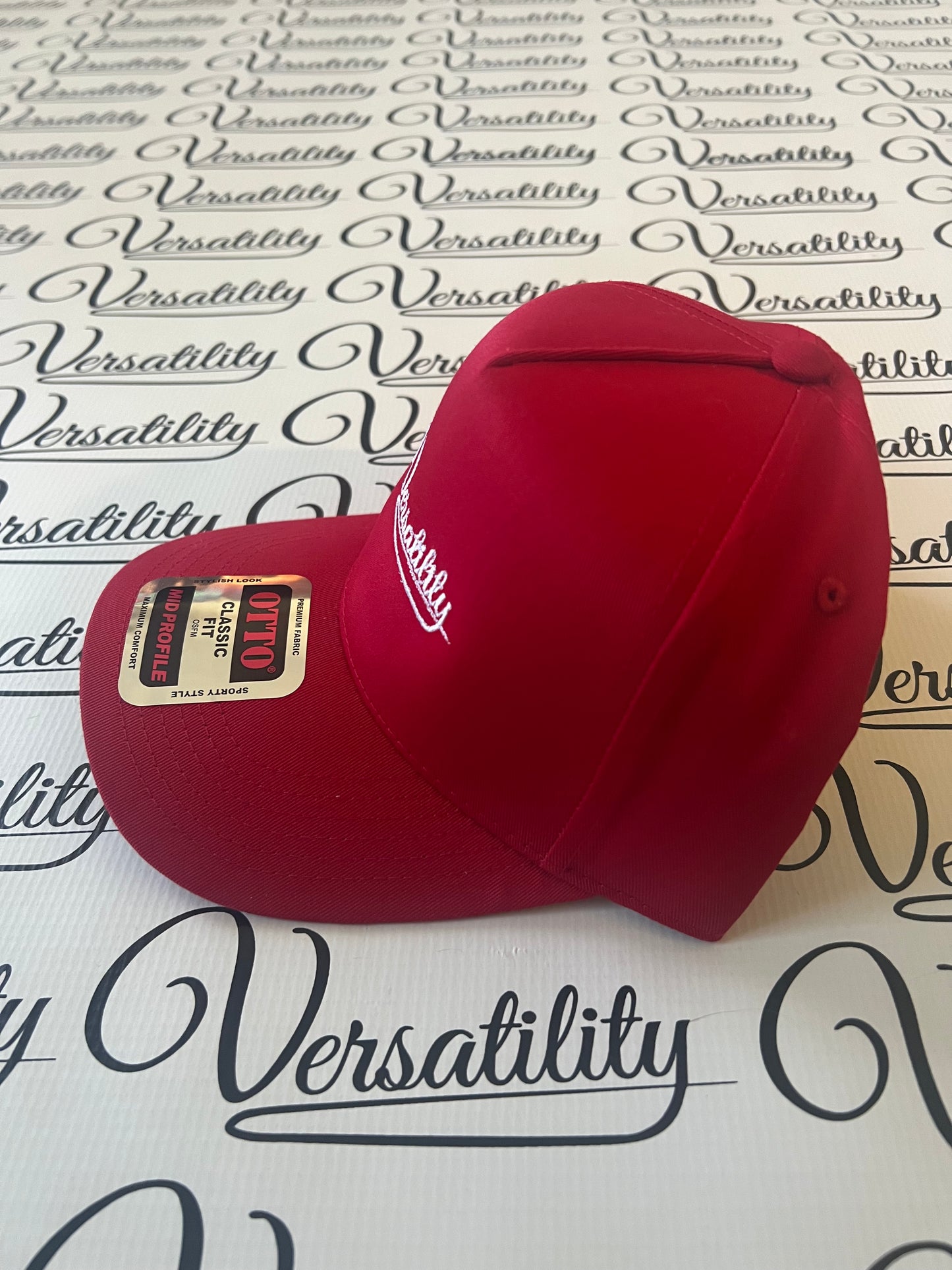 Versatility Dad Hat (RED)