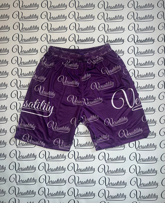 Versatility “ALL-OVER” Shorts (PURPLE)