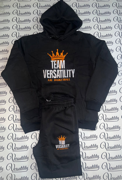 Team Versatility Basketball (TVB) Hoodie/Jogger Set [BLACK]