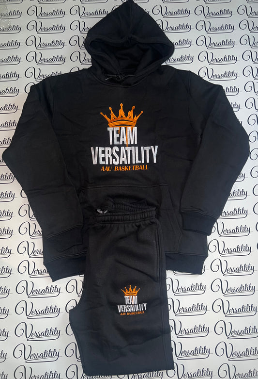 Team Versatility Basketball (TVB) Hoodie/Jogger Set [BLACK]