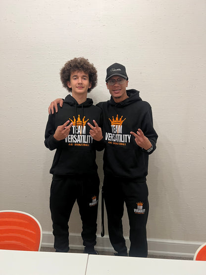 Team Versatility Basketball (TVB) Hoodie/Jogger Set [BLACK]