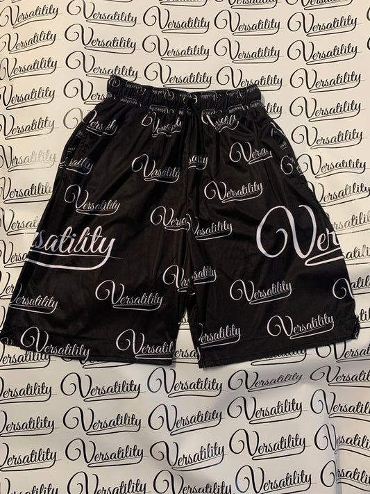 Versatility “ALL-OVER” Basketball Shorts (BLACK)